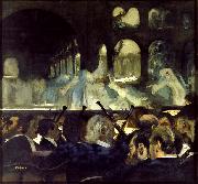Edgar Degas The Ballet Scene from Meyerbeer's Opera France oil painting artist